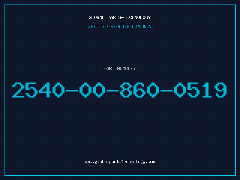 Aviation Part 2540-00-860-0519