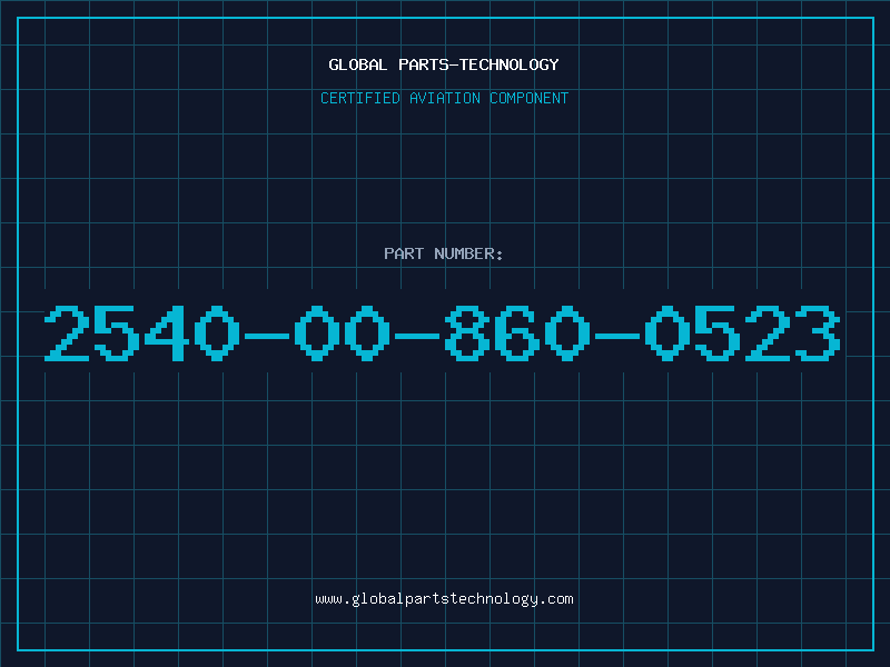 Aviation Part 2540-00-860-0523