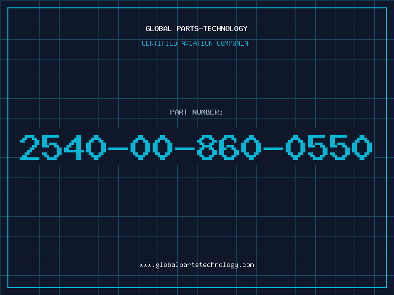 Aviation Part 2540-00-860-0550