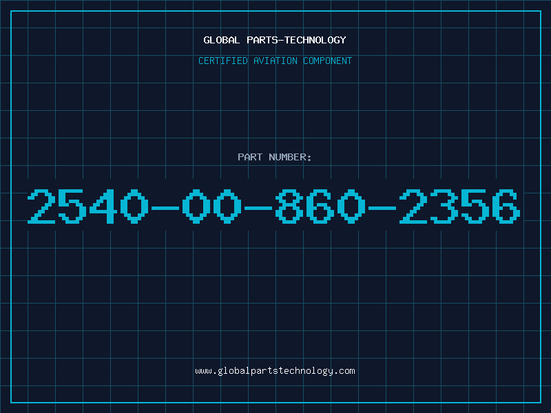 Aviation Part 2540-00-860-2356