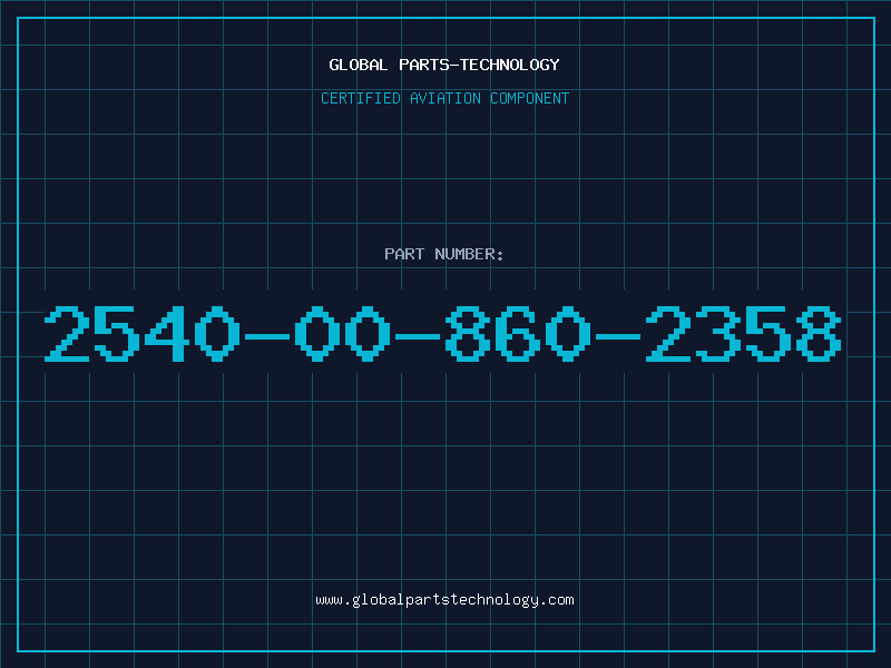Aviation Part 2540-00-860-2358