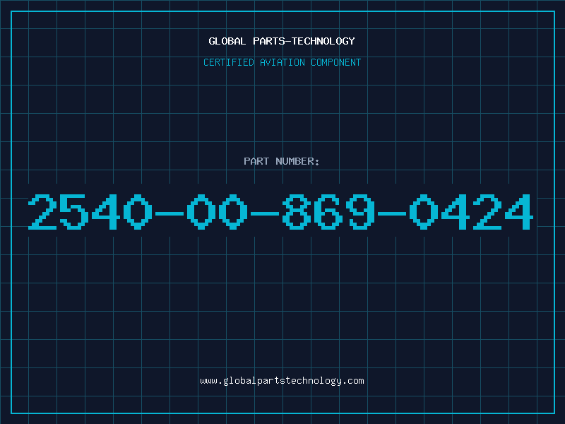 Aviation Part 2540-00-869-0424