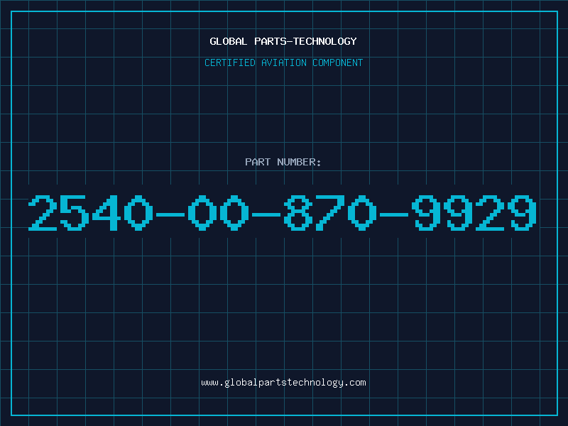 Aviation Part 2540-00-870-9929