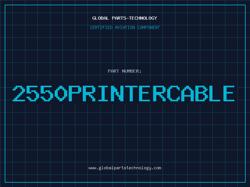 Aviation Part 2550PRINTERCABLE