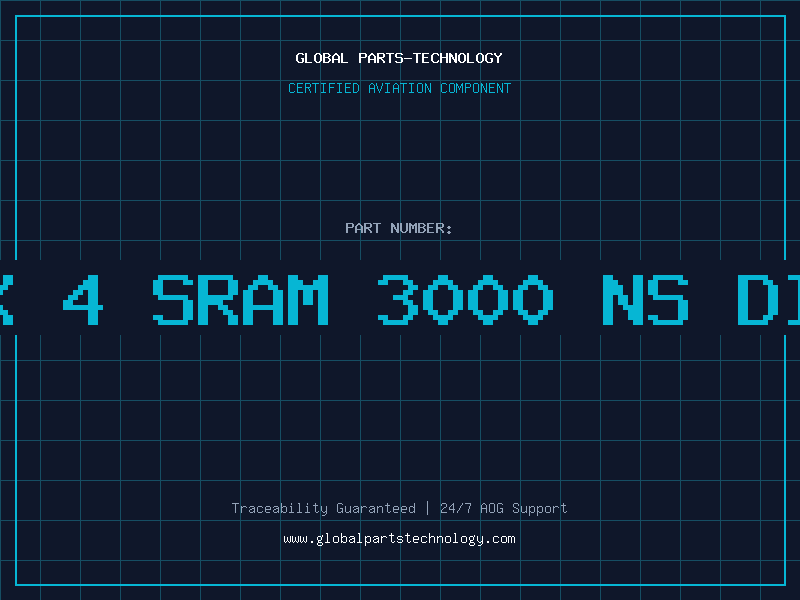 Aviation Part 256 x 4 SRAM 3000 nS DIL-22