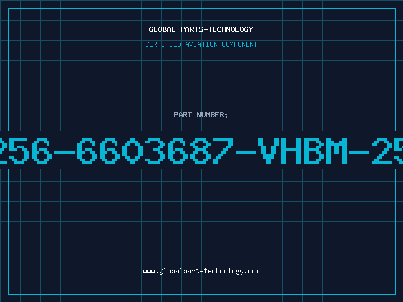 Aviation Part 256-6603687-VHBM-25