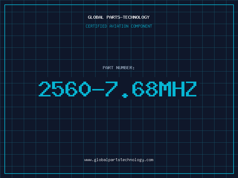 Aviation Part 2560-7.68MHZ