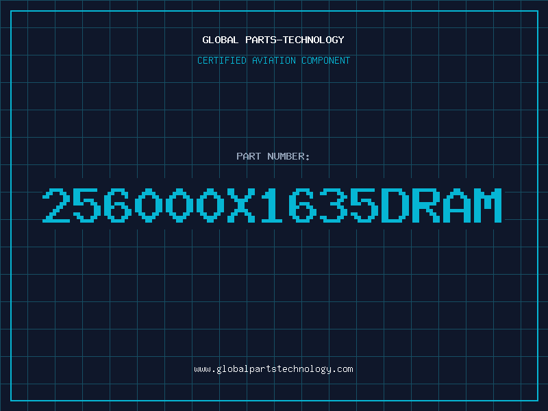 Aviation Part 256000X1635DRAM