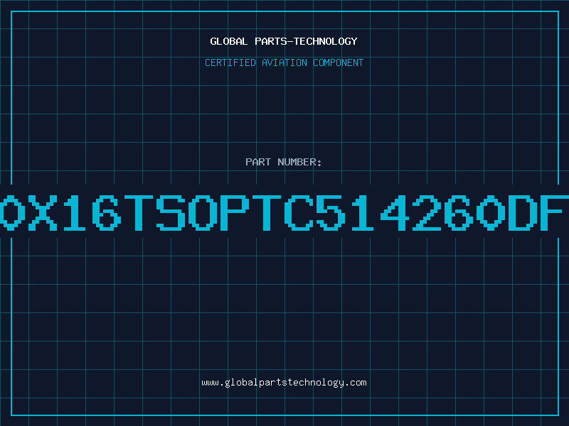 Aviation Part 256000x16TSOPTC514260DFT70EL