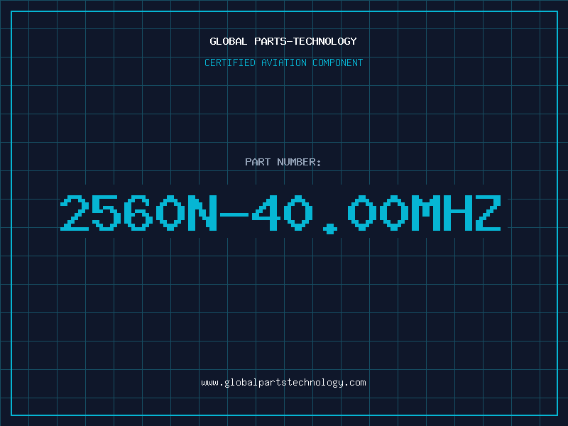 Aviation Part 2560N-40.00MHZ