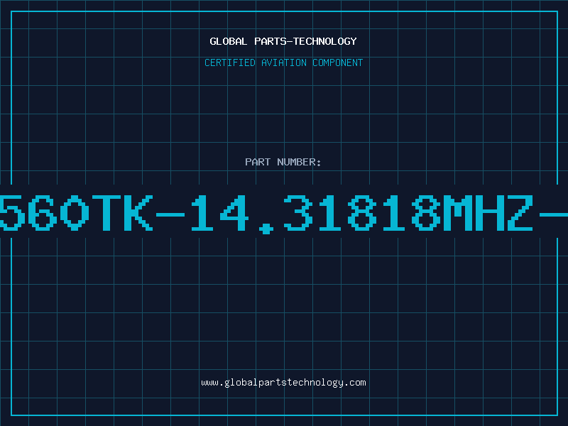 Aviation Part 2560TK-14.31818MHZ-5
