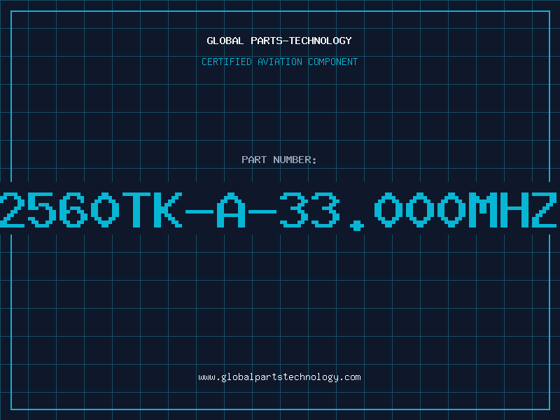 Aviation Part 2560TK-A-33.000MHZ