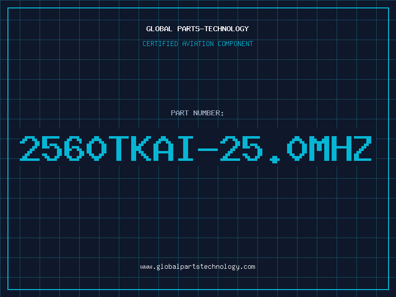 Aviation Part 2560TKAI-25.0MHZ