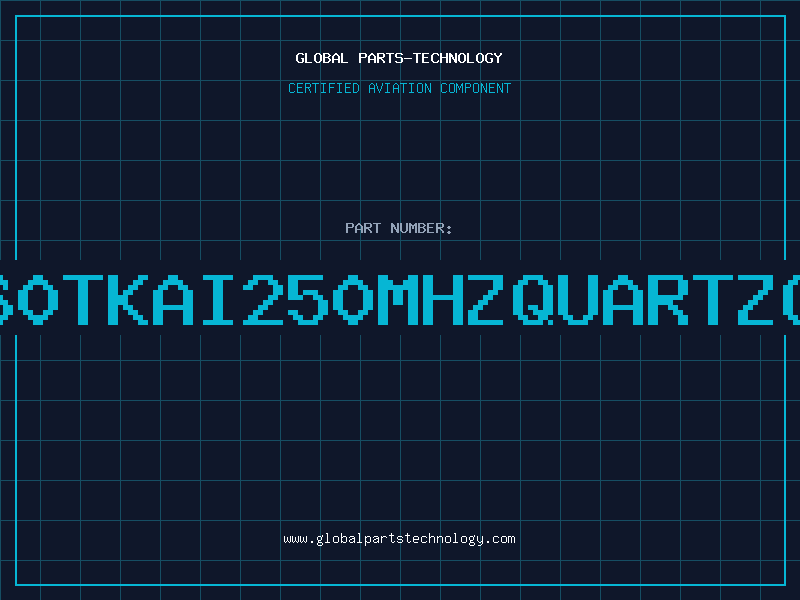 Aviation Part 2560TKAI250MHZQUARTZCOM