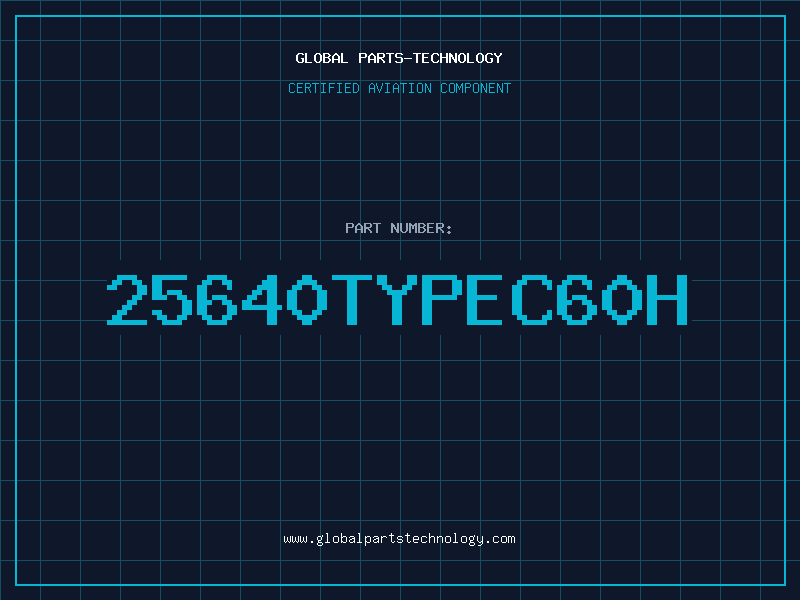 Aviation Part 25640TYPEC60H