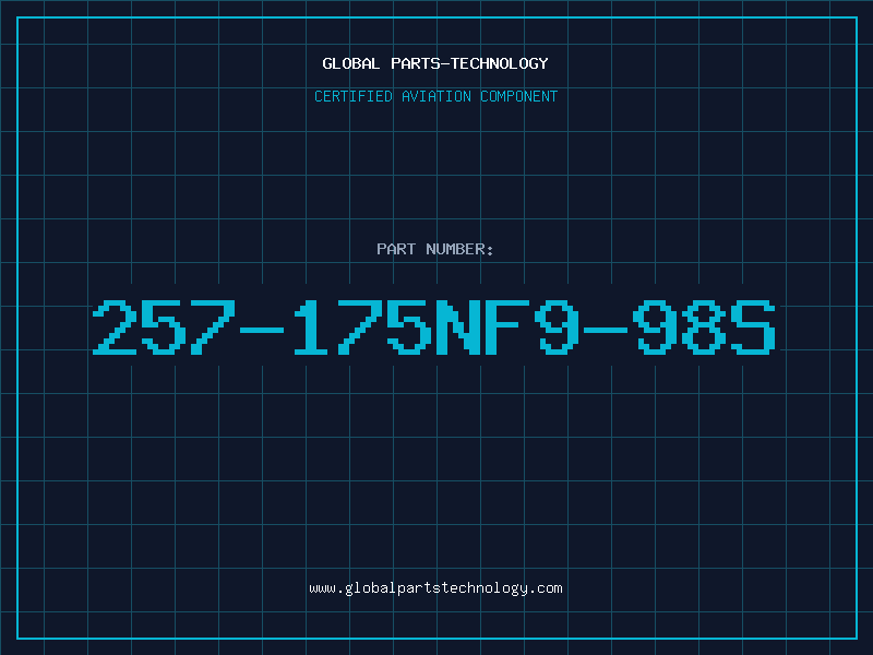 Aviation Part 257-175NF9-98S