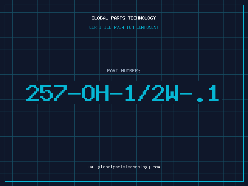 Aviation Part 257-OH-1/2W-.1