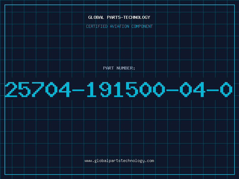 Aviation Part 25704-191500-04-0