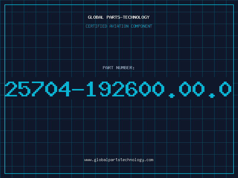 Aviation Part 25704-192600.00.0