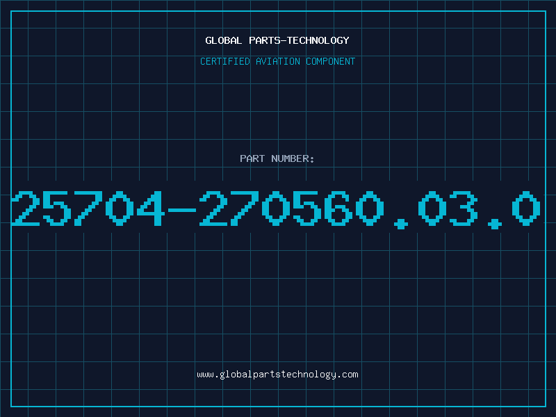 Aviation Part 25704-270560.03.0