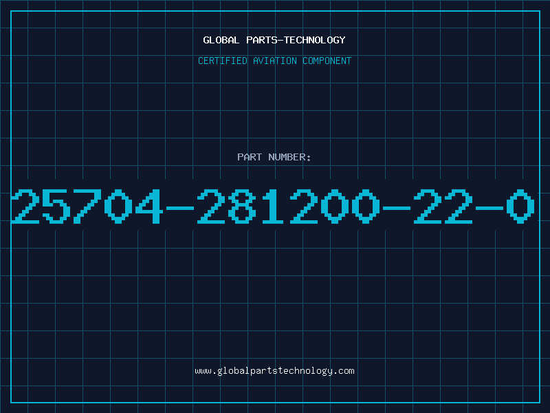 Aviation Part 25704-281200-22-0