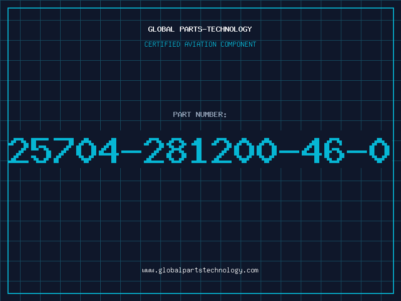 Aviation Part 25704-281200-46-0