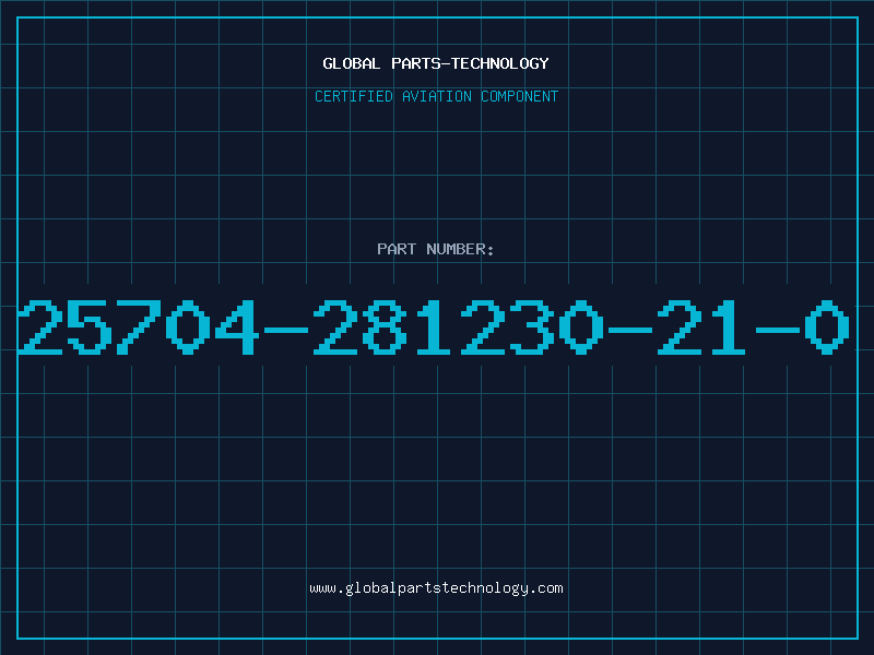Aviation Part 25704-281230-21-0
