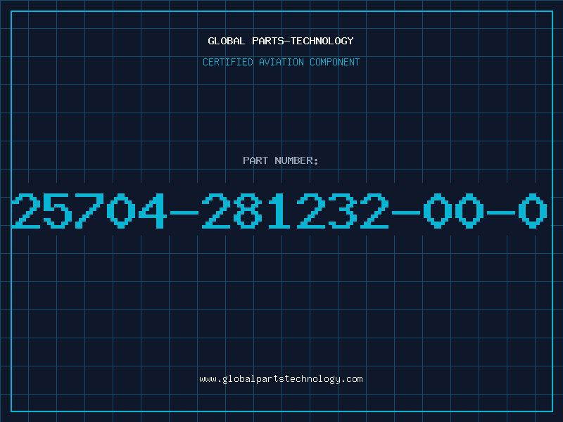 Aviation Part 25704-281232-00-0