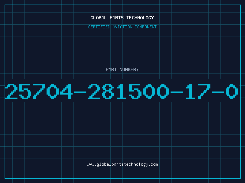 Aviation Part 25704-281500-17-0