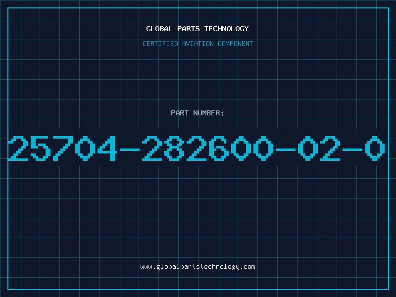 Aviation Part 25704-282600-02-0