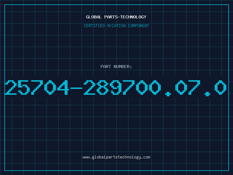 Aviation Part 25704-289700.07.0