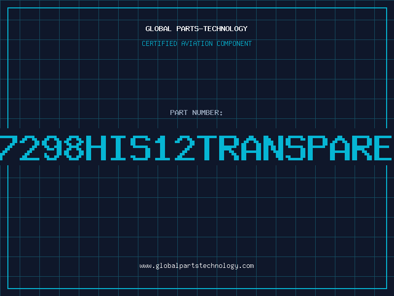 Aviation Part 257298HIS12TRANSPARENT
