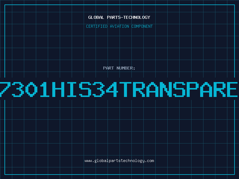 Aviation Part 257301HIS34TRANSPARENT