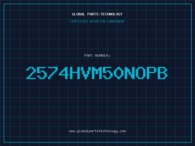 Aviation Part 2574HVM50NOPB