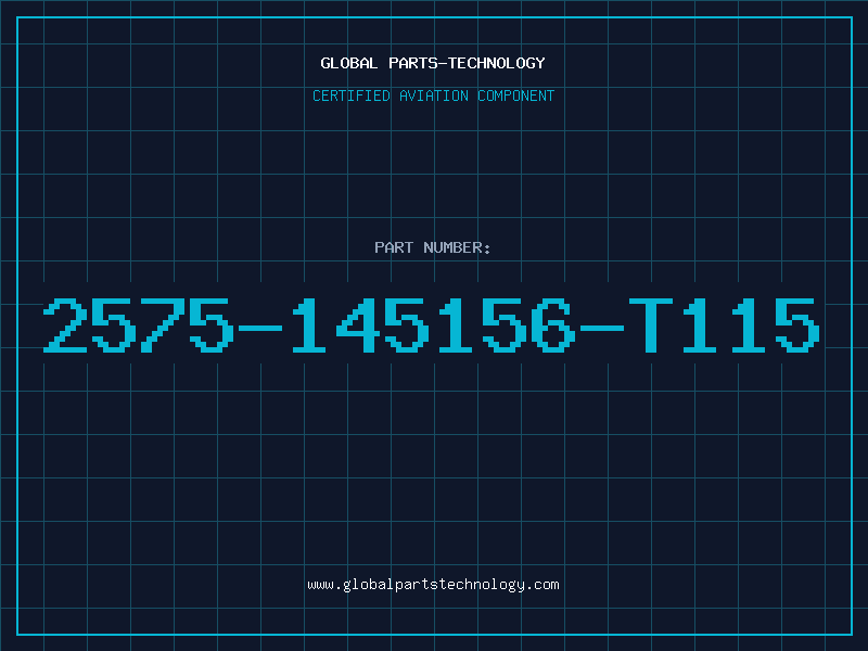 Aviation Part 2575-145156-T115