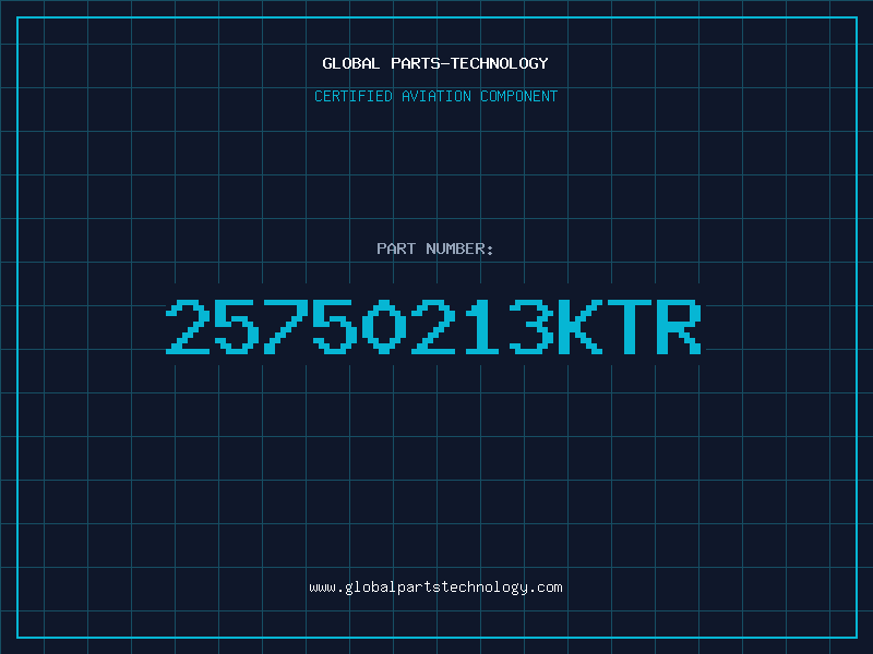 Aviation Part 25750213KTR