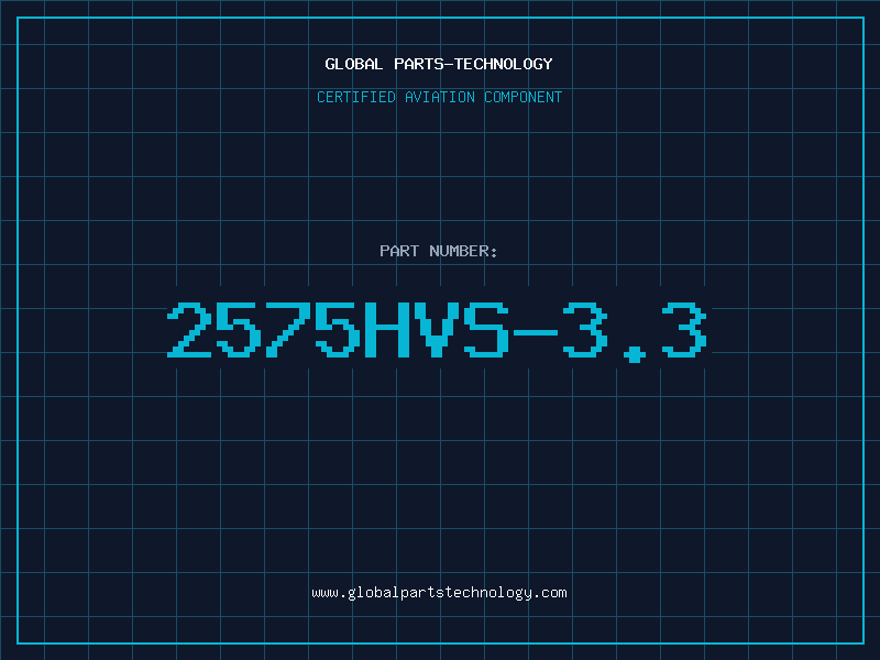Aviation Part 2575HVS-3.3