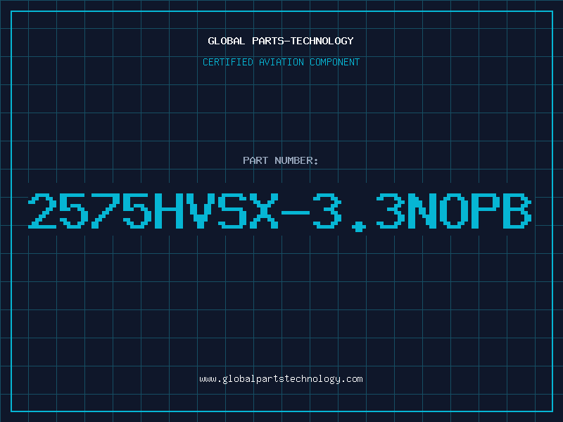 Aviation Part 2575HVSX-3.3NOPB
