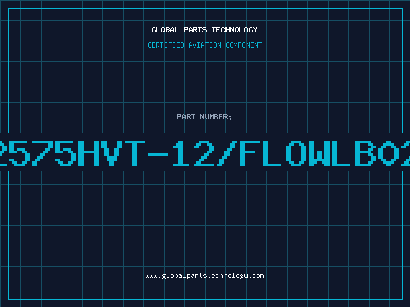 Aviation Part 2575HVT-12/FLOWLB02