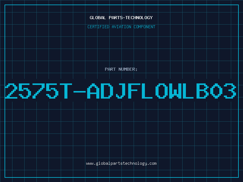 Aviation Part 2575T-ADJFLOWLB03