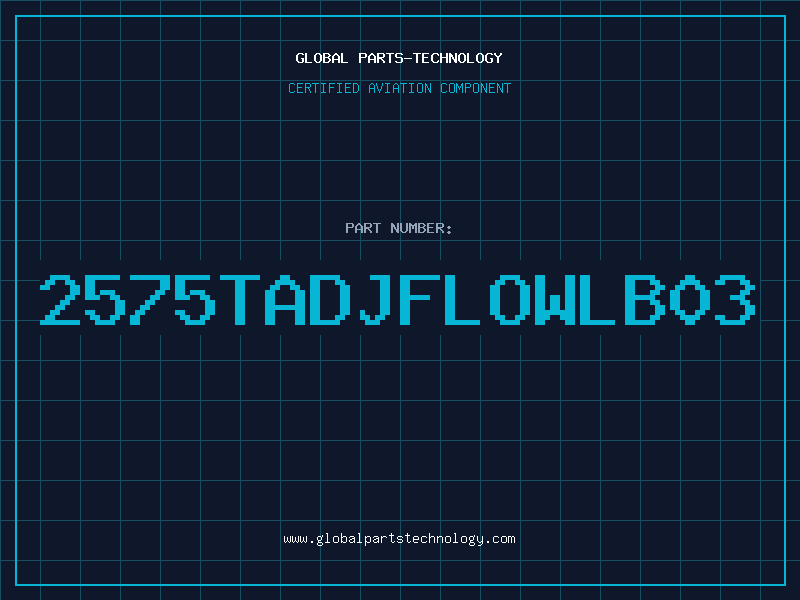 Aviation Part 2575TADJFLOWLB03