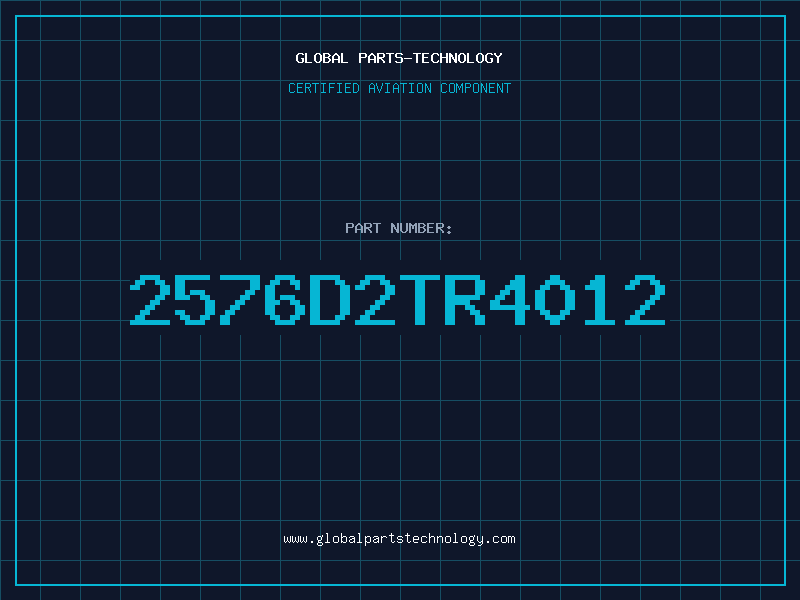 Aviation Part 2576D2TR4012