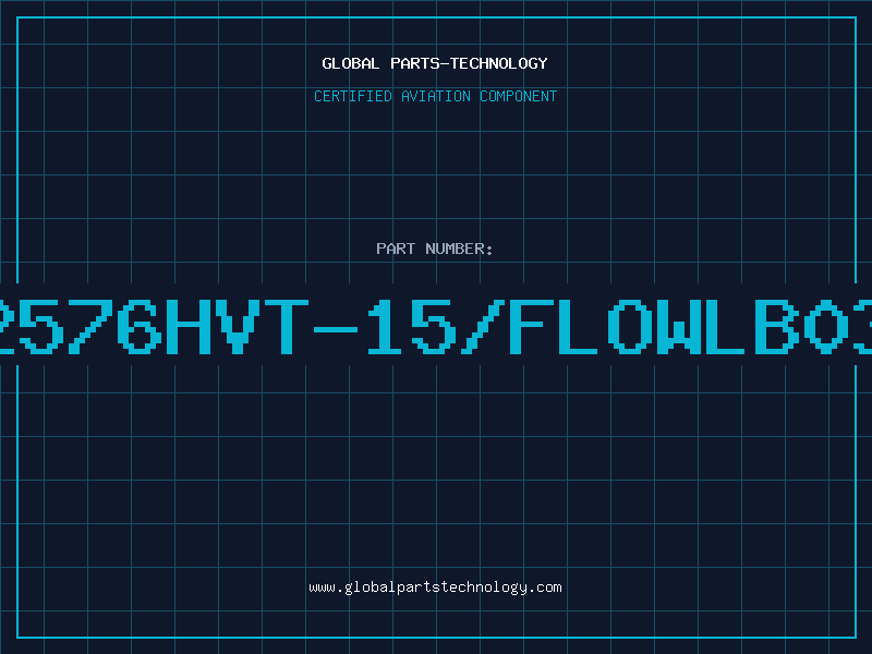 Aviation Part 2576HVT-15/FLOWLB03