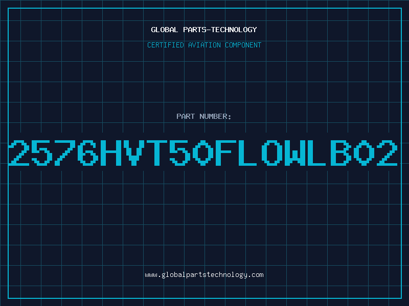 Aviation Part 2576HVT50FLOWLB02