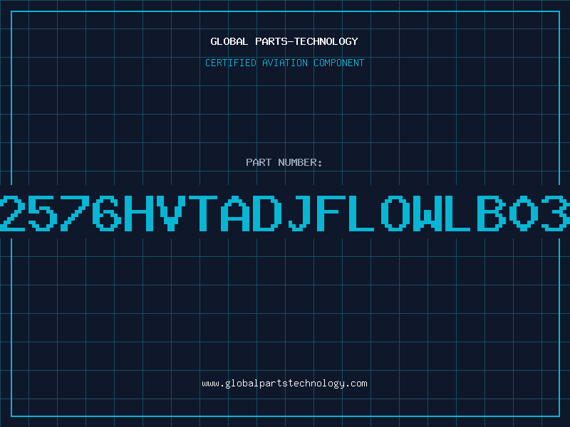 Aviation Part 2576HVTADJFLOWLB03