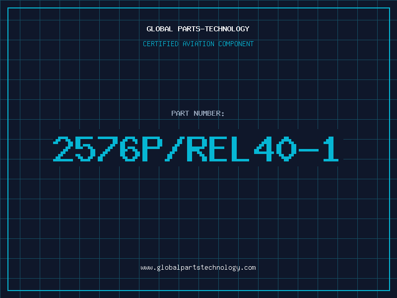 Aviation Part 2576P/REL40-1