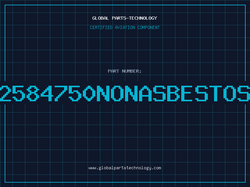 Aviation Part 2584750NONASBESTOS