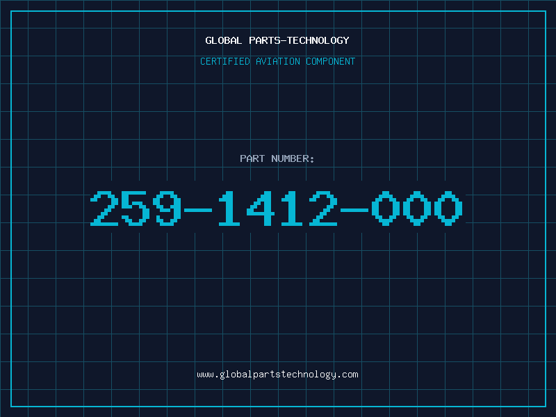 Aviation Part 259-1412-000