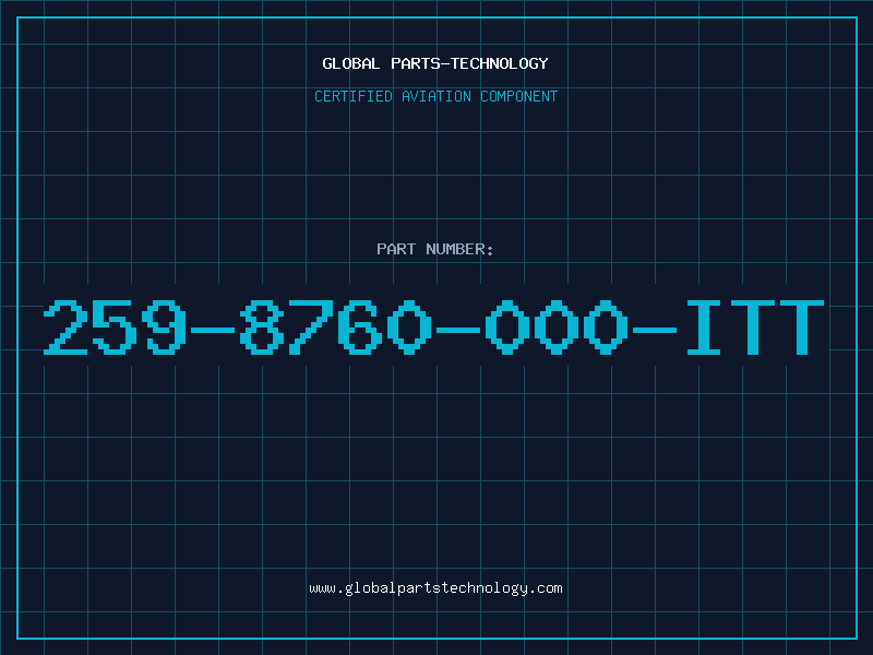 Aviation Part 259-8760-000-ITT