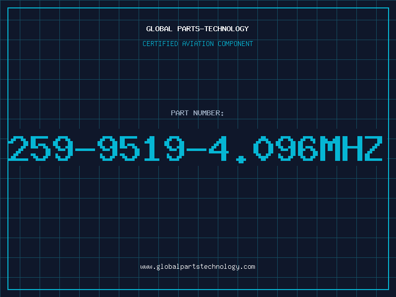 Aviation Part 259-9519-4.096MHz